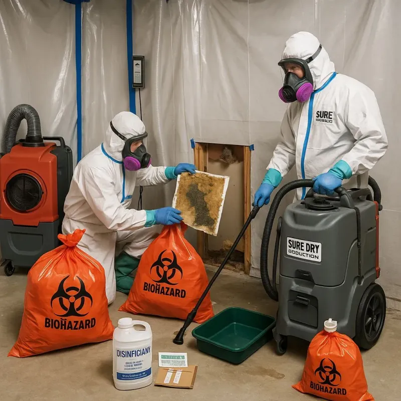Contaminated Water Handling Protocols process in Wardsville, MO